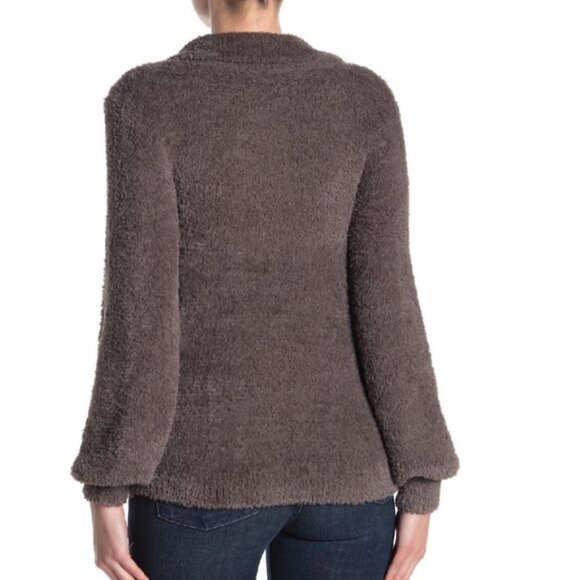 SUSINA Teddy Fleece Knit Cardigan - Picture 2 of 5